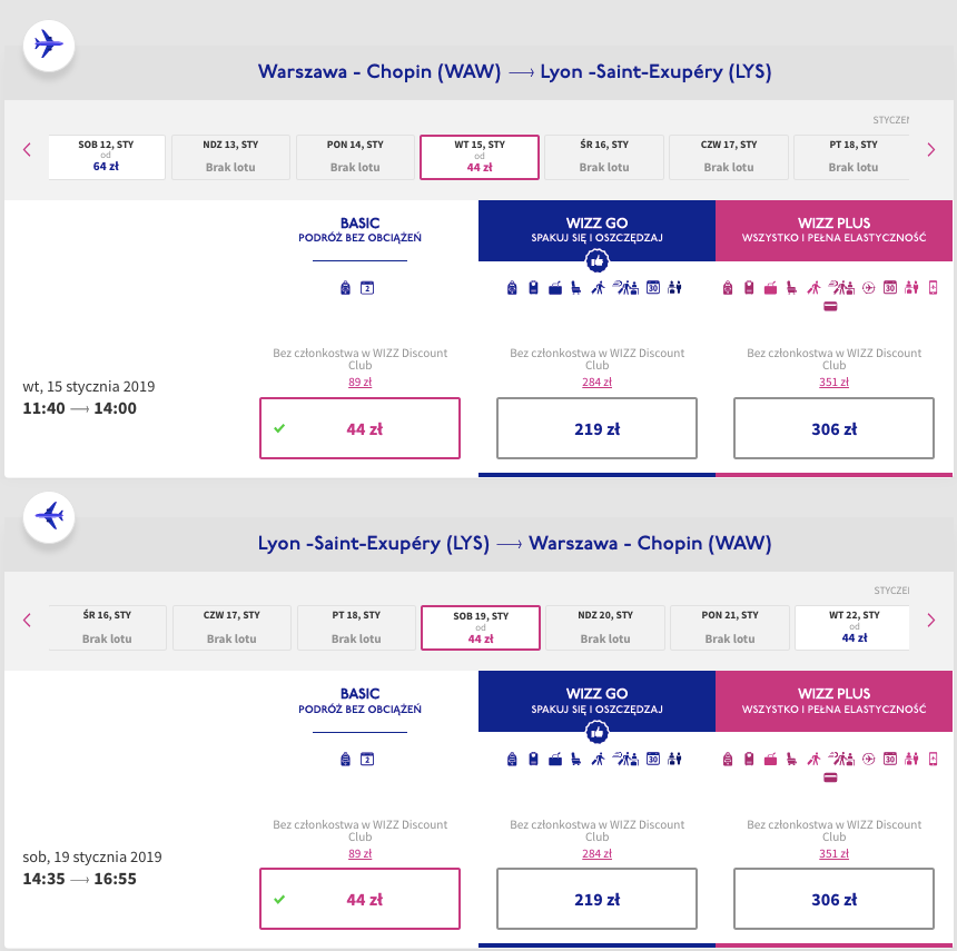 zarezerwuj loty do lyonu