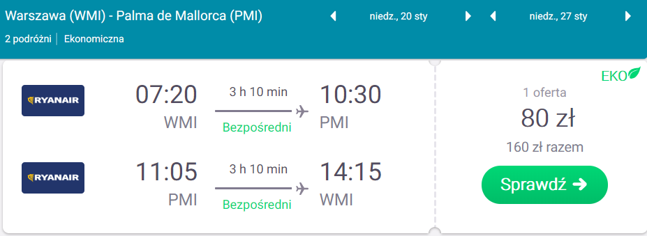 rezerwacja lotów