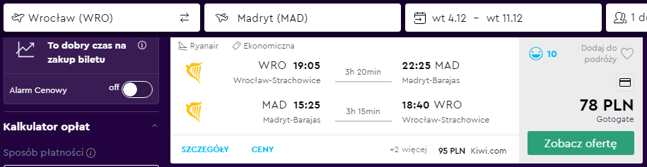 Rezerwacja przelotów