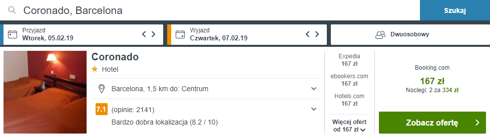 rezerwacja noclegów
