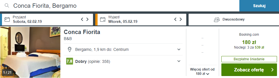 rezerwacja noclegów