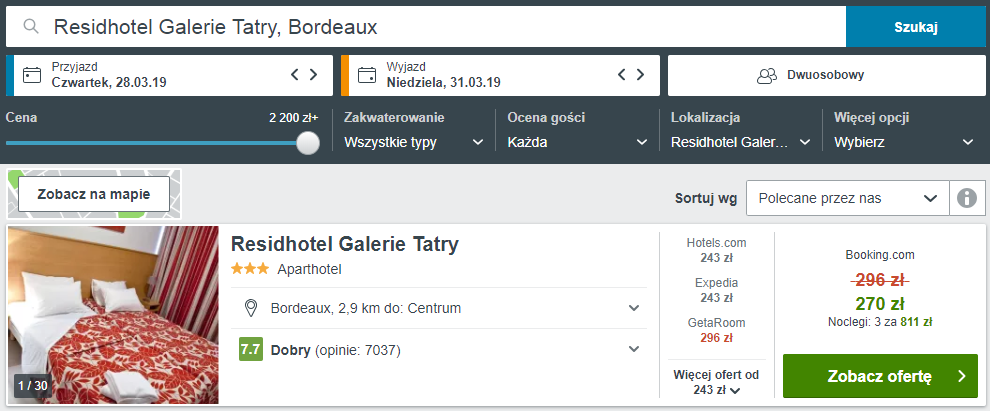 rezerwacja hotelu