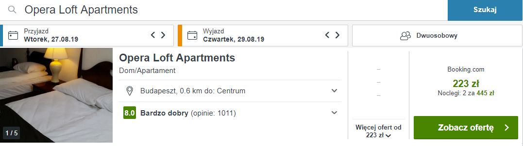 rezerwacja noclegów
