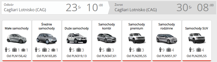 rezerwacja auta