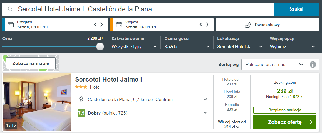Castellon hotel