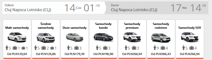 Kluż-Napoka auto