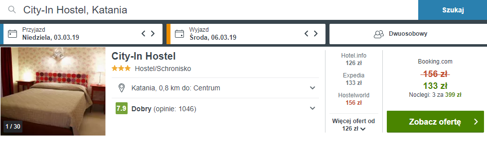 rezerwacja noclegów