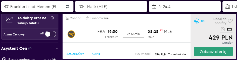 Rezerwacja przelotów