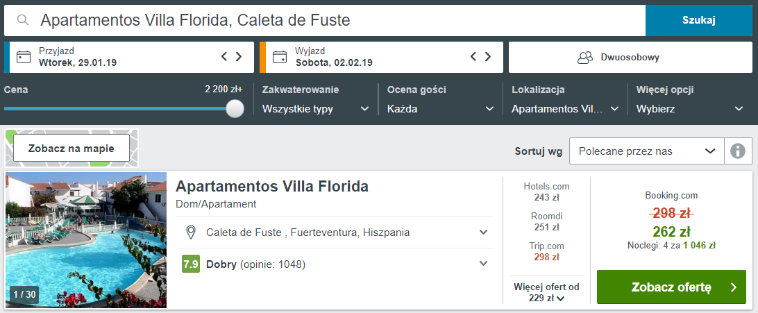 Fuerteventura noclegi