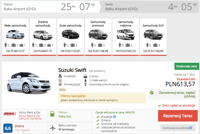 Rezerwacja przelotów