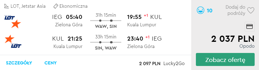 kuala lumpur z zielonej góry