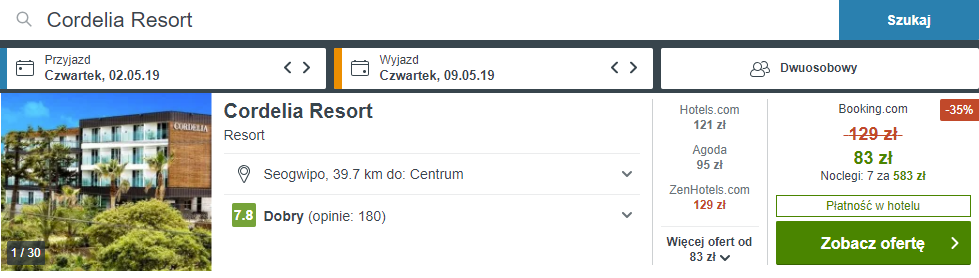 rezerwacja noclegów