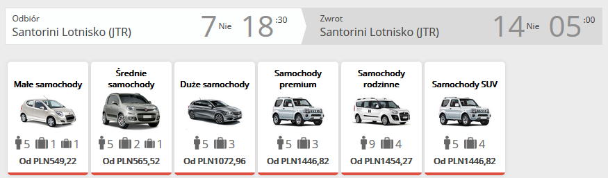 Santorini auto