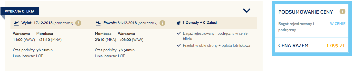 rezerwacja lotów