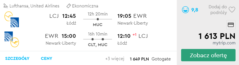 Nowy Jork z Łodzi