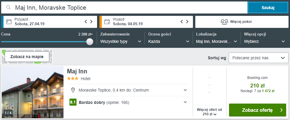 rezerwacja hotelu