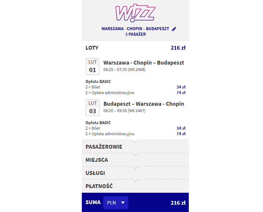 loty do budapesztu