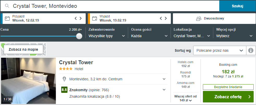rezerwacja hotelu