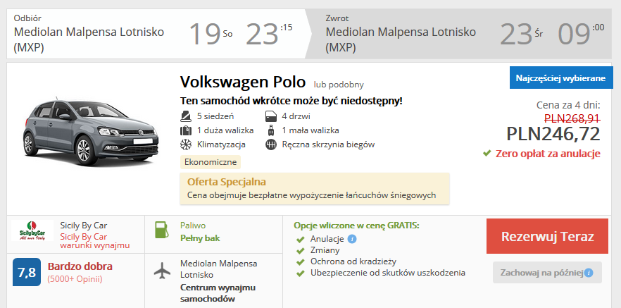 Mediolan auto