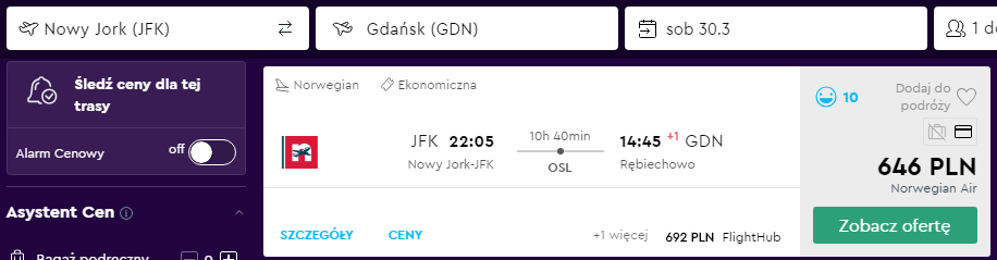 Rezerwacja przelotów