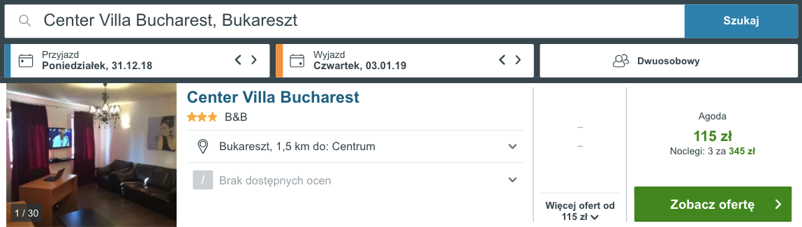 zarezerwuj hotel w bukareszcie