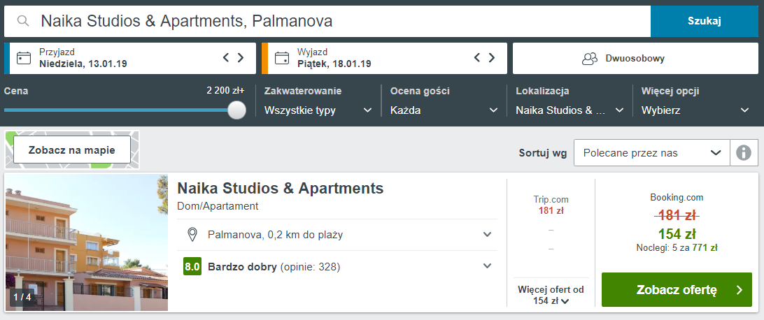 Majorka noclegi
