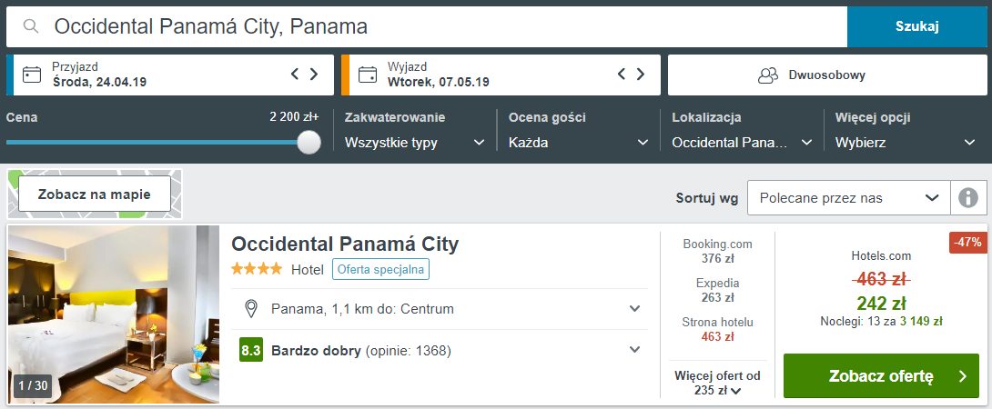 Panama hotel
