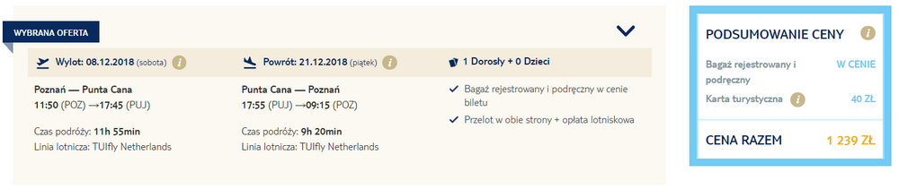 dominikana tanie loty