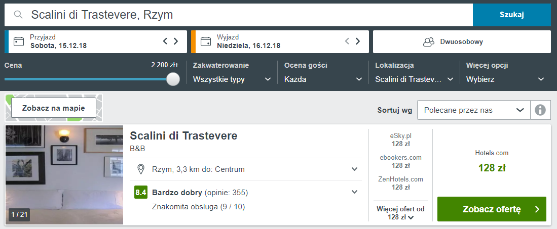 Rzym noclegi