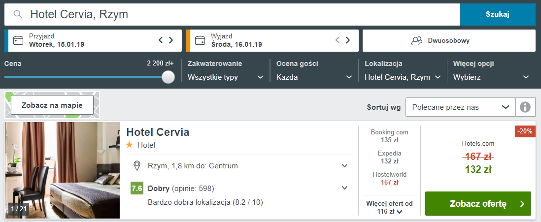 Rzym noclegi
