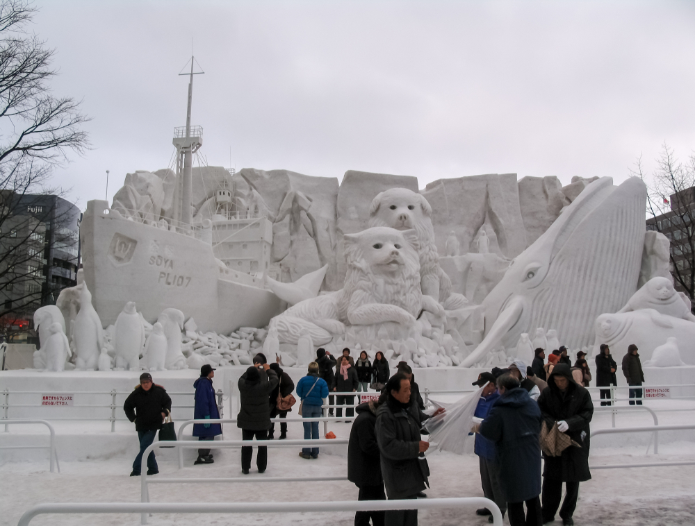 sapporo festiwal sniegu