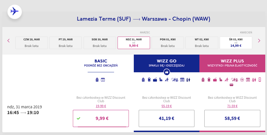 loty lamezia