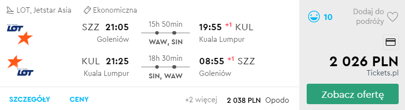 kuala lumpur ze szczecina