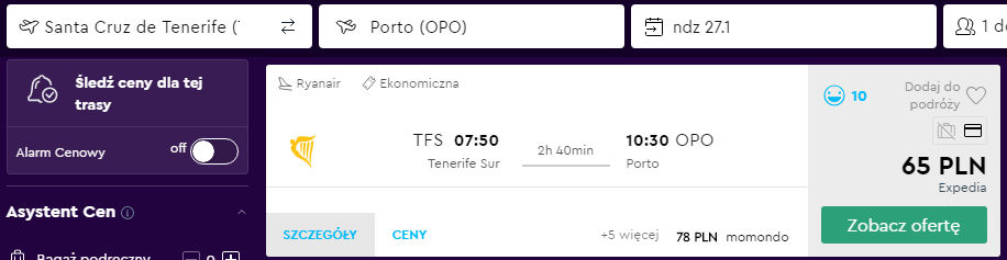 Rezerwacja przelotów