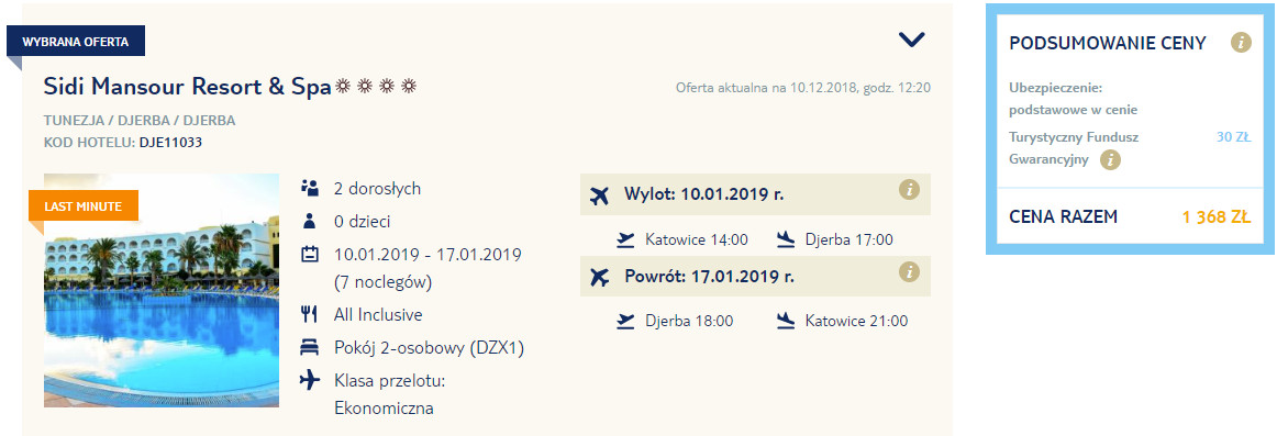 rezerwacja wczasów