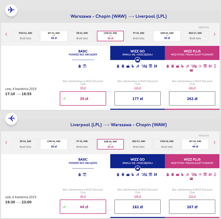 zarezerwuj loty do liverpoolu