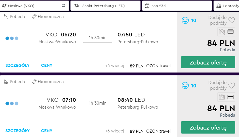 rezerwacja lotów