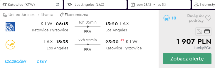 rezerwacja lotów