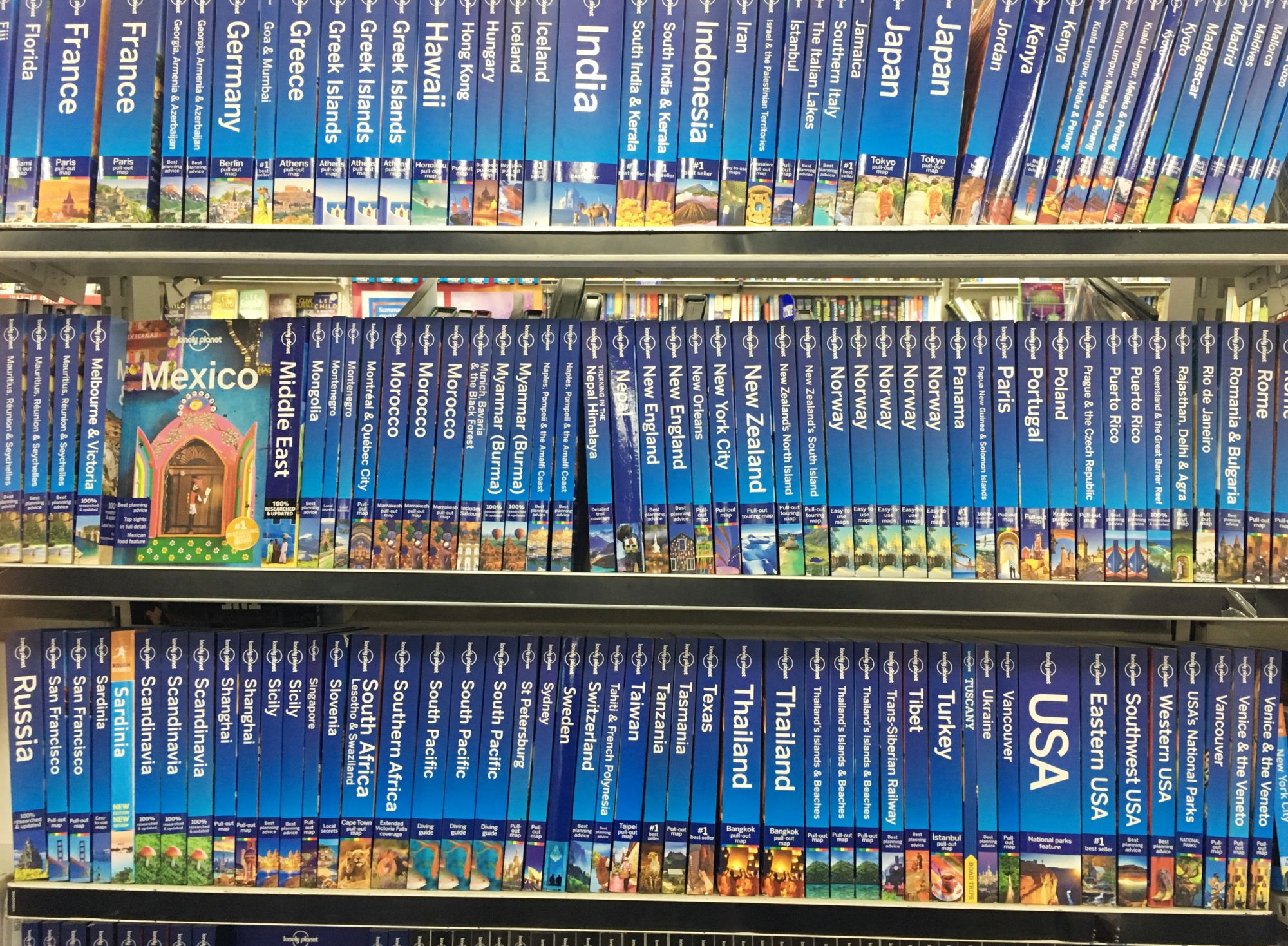 Promocja w Lonely Planet: 45% zniżki na wszystkie przewodniki