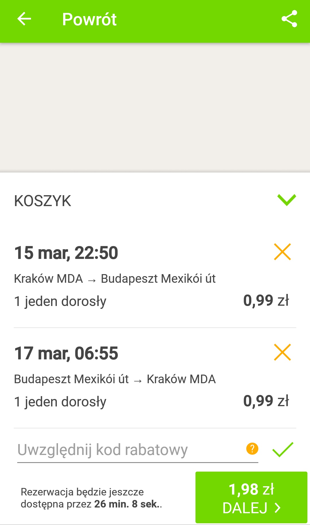 Flixbus rezerwacja