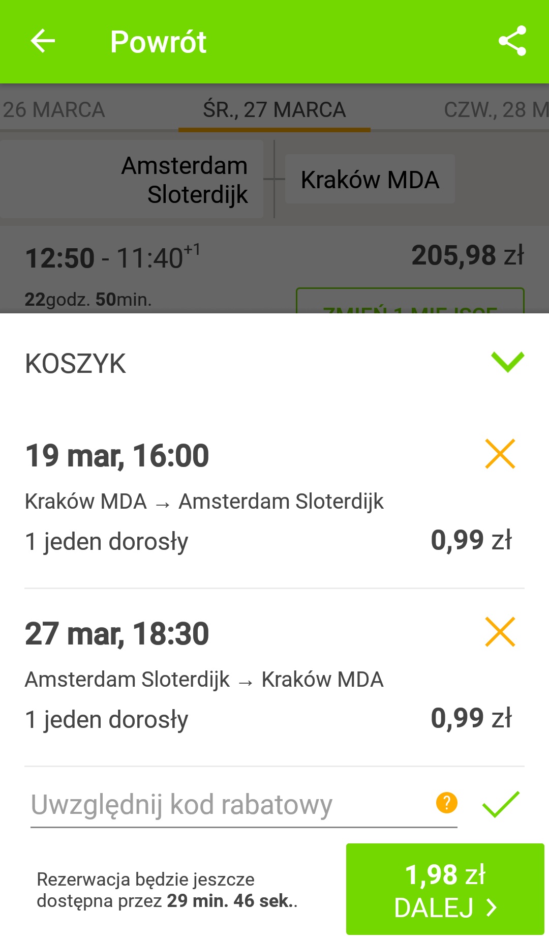 Flixbus rezerwacja