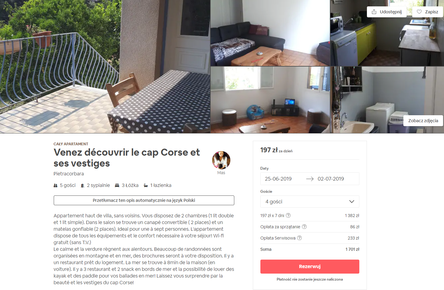 screen airbnb