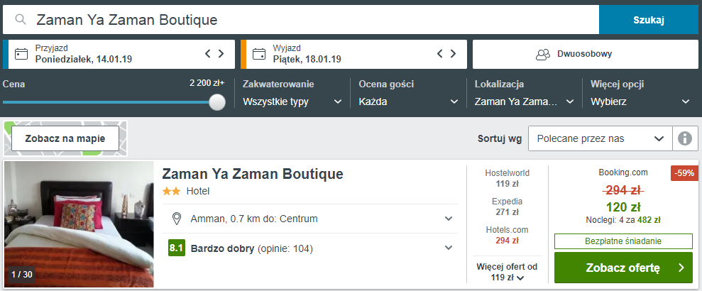 rezerwacja hotelu