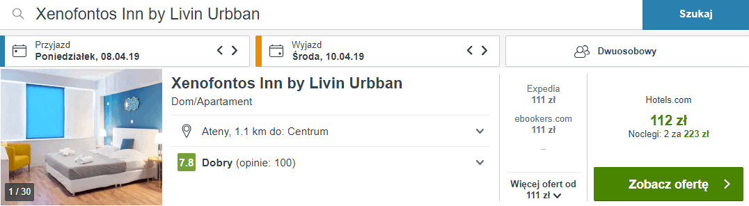 rezerwacja noclegów
