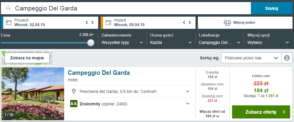 rezerwacja hotelu