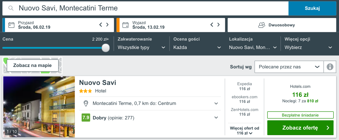 zarezerrwuj hotel w toskanii