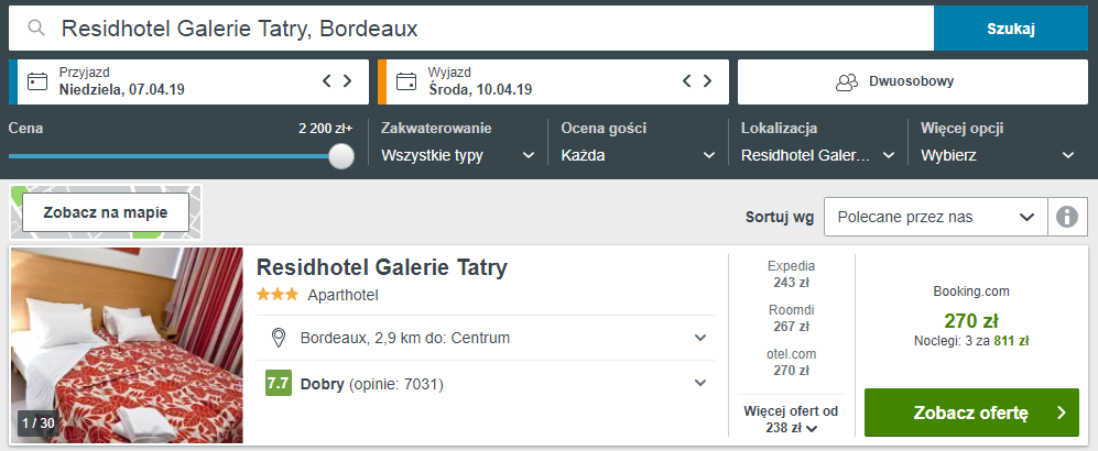 rezerwacja hotelu