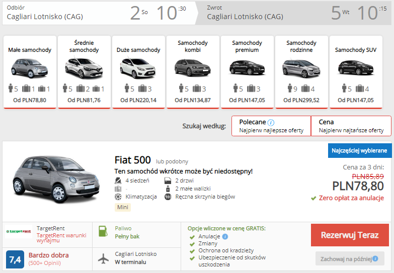 Rezerwacja przelotów