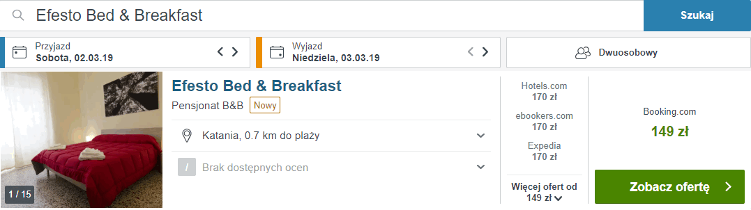 rezerwacja noclegów