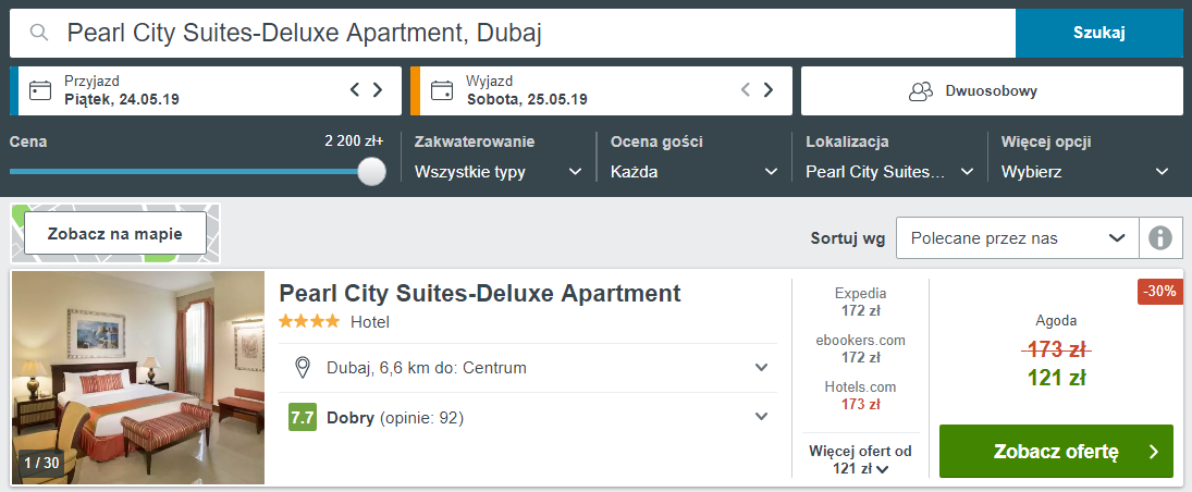 Dubaj hotel